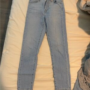 Levis wedgie skinny jean